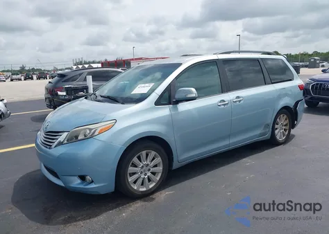 2015 Toyota Sienna Limited Premium 7 Passenger из США, поврежденный, VIN 5TDDK3DC0FS127743